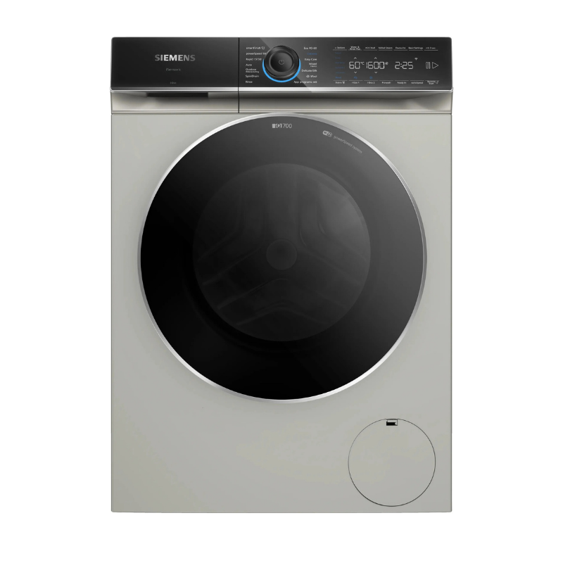 Siemens iQ700 Washing machine, front loader 11 kg max. 1600 rpm, Silver inox - WG66B2AXGB