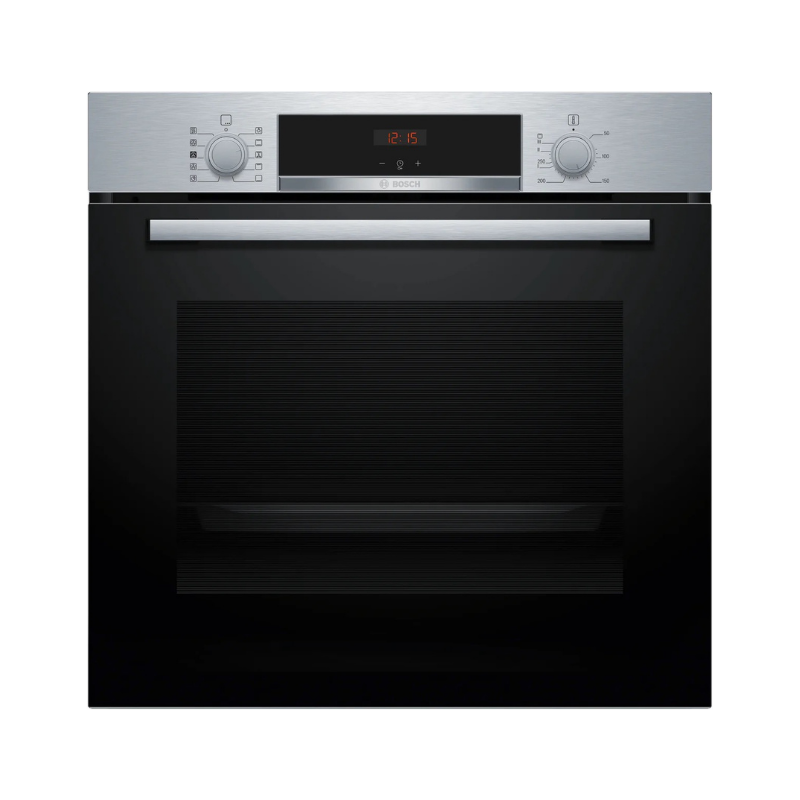 Bosch Series 4 Built-in oven with added steam function 60 x 60 cm Stainless steel - HQA534BS3B