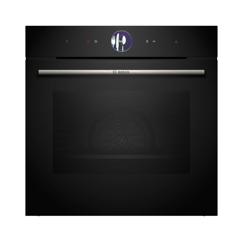 Bosch Series 8 Built-in oven with added steam function 60 x 60 cm Black - HRG7764B1B