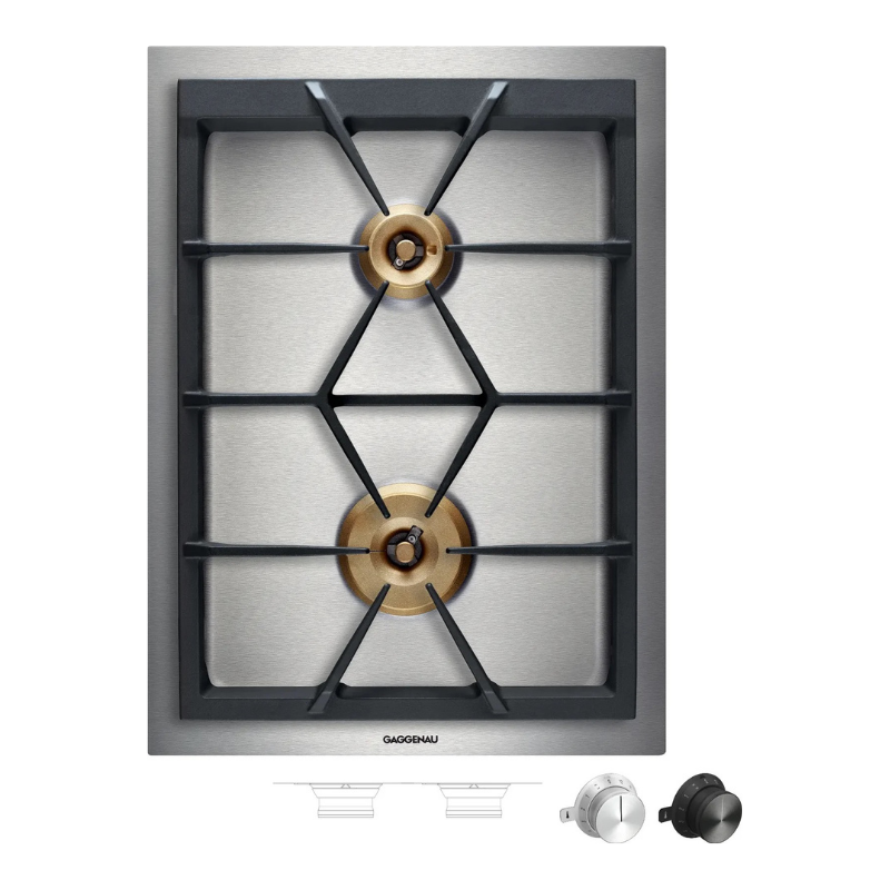 Gaggenau 40cm 400 series Vario gas cooktop 38 cm Natural gas 20 mbar