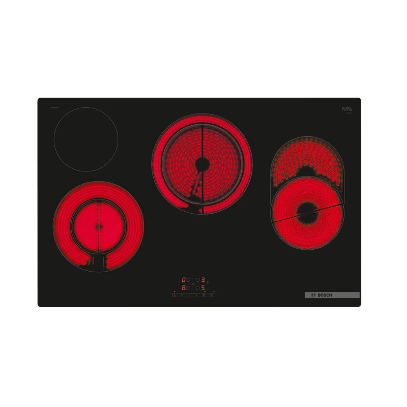 Bosch Series 4 Electric hob 80 cm surface mount without frame - PKH811BB1D