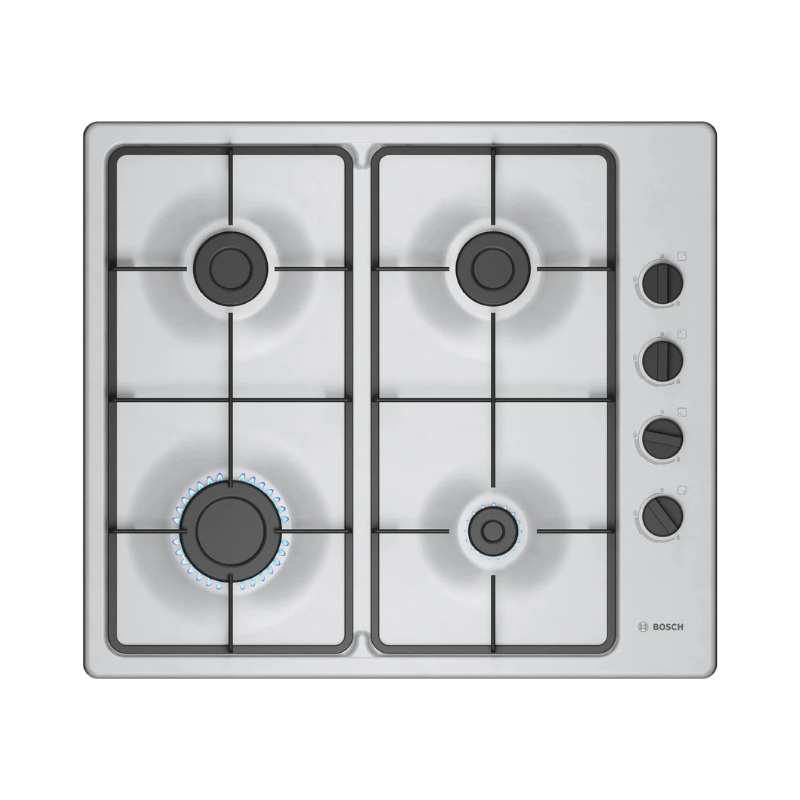 Bosch Series 2 Gas hob 60 cm Stainless steel - PBP6B5K60