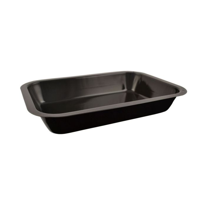Half size enamelled roasting tin
