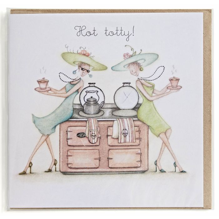 Hot Totty Greetings Card