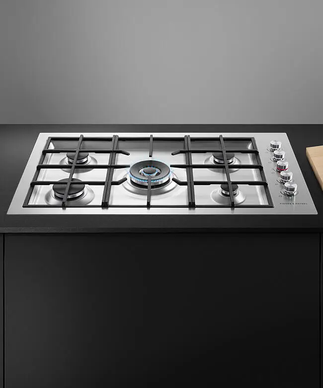 Fisher & Paykel 90cm Series 9 5 Burner Gas Hob, LPG