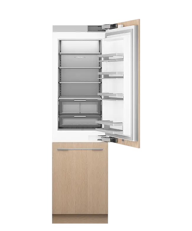 Fisher & Paykel 61cm Series 11 Integrated Refrigerator Freezer, Ice & Water