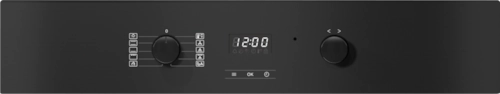 Miele H 2455 BP ACTIVE Obsidian black stainless steel effect