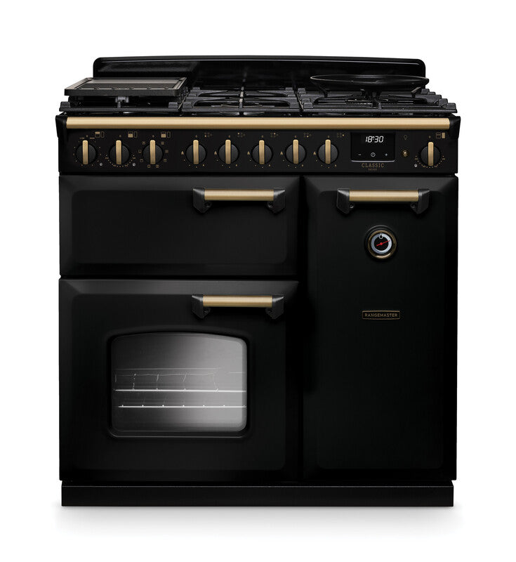 Rangemaster Classic Deluxe 90 Dual Fuel Range Cooker