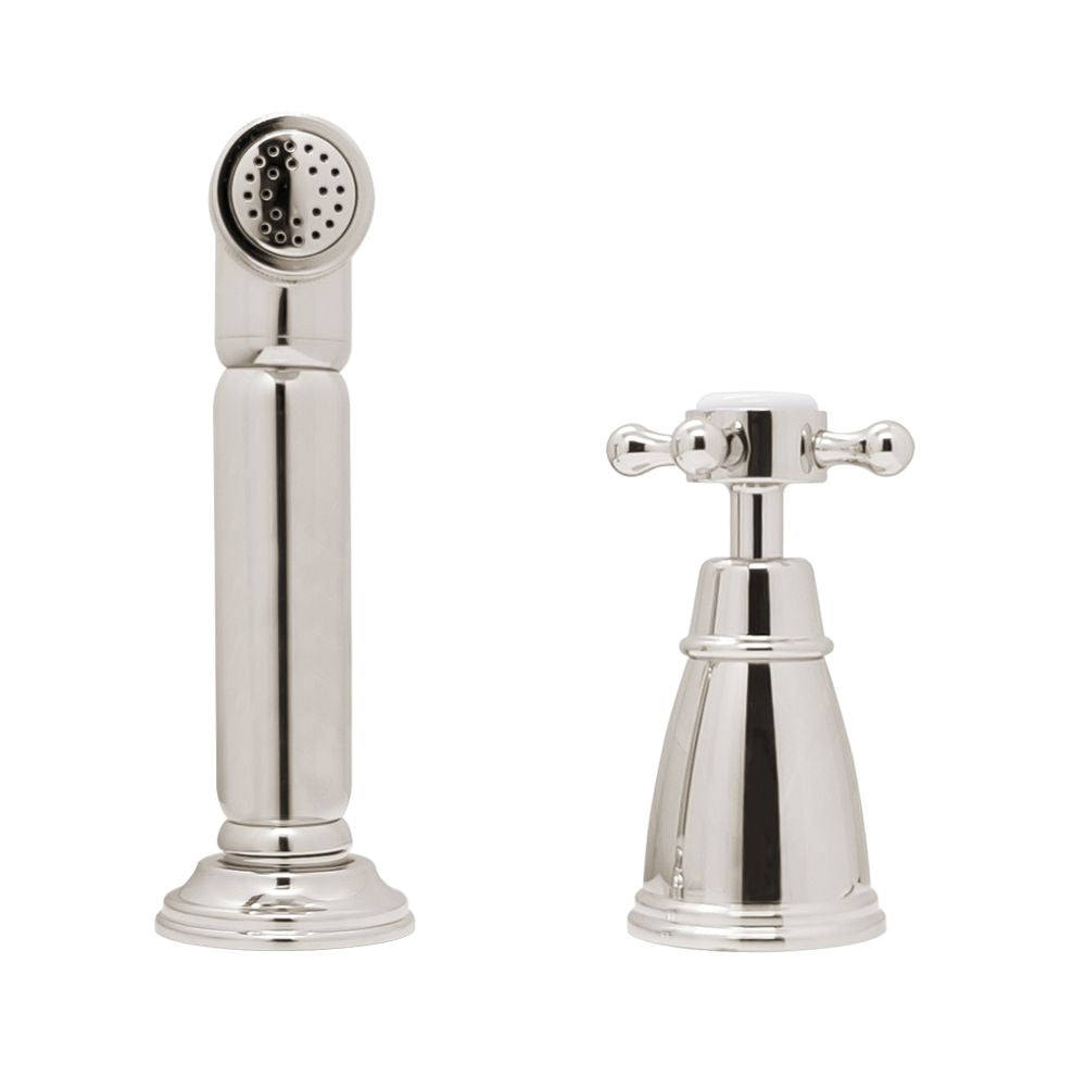 Bidbury & Co Chalford Kitchen Tap Independent Pull-Out Spray with Crosshead Handle