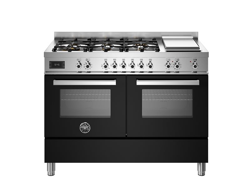 Bertazzoni 120 cm 6-burner + griddle, Electric Double Oven