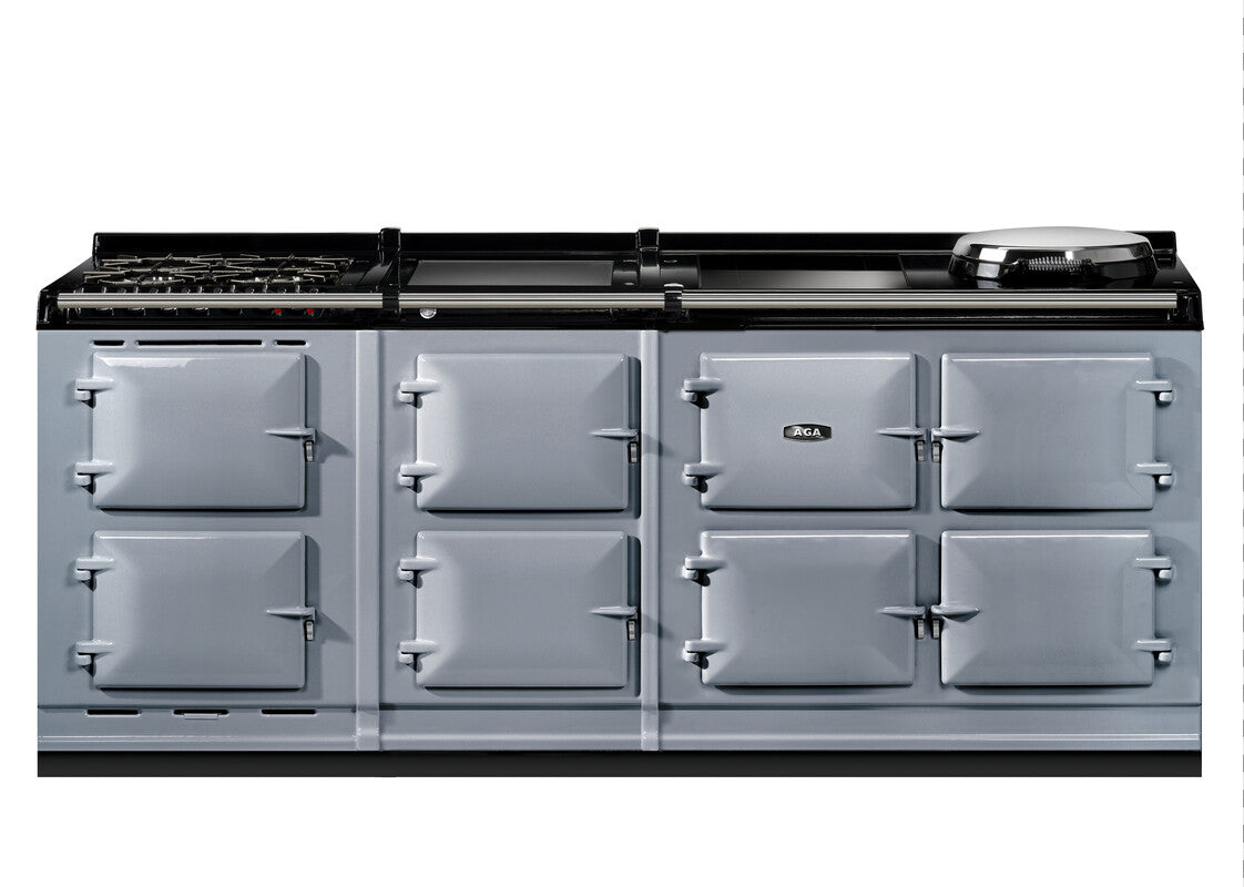 AGA ER7i 210-7g Dual Fuel With Induction Hob, Warming Plate + Gas Hob