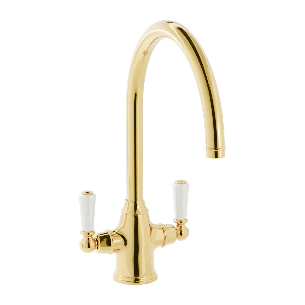 Bidbury & Co Amesbury Twin Lever Monobloc Kitchen Tap