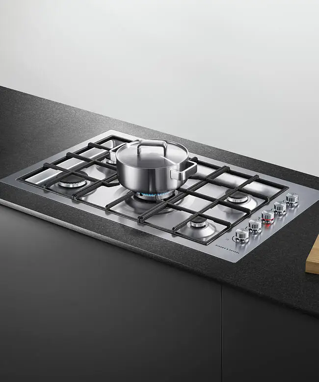 Fisher & Paykel 90cm Series 9 5 Burner Gas Hob, LPG