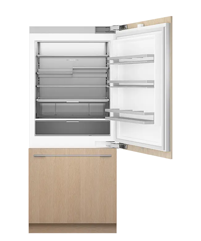 Fisher & Paykel 92cm Series 11 Integrated Refrigerator Freezer, Ice & Water