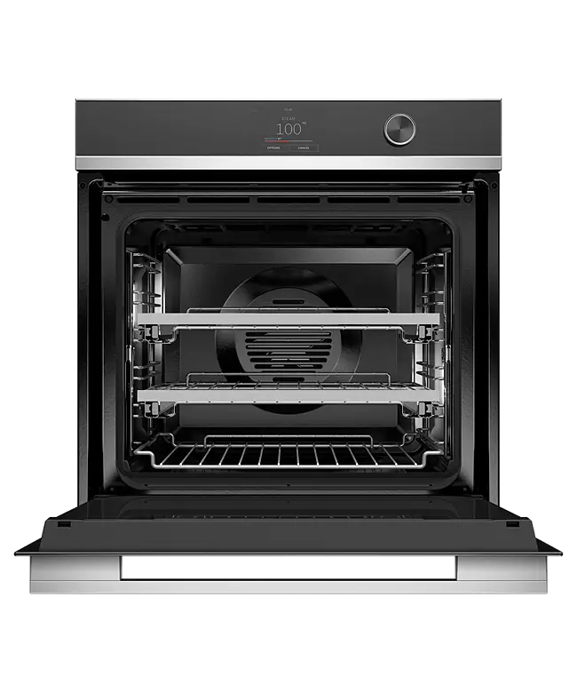 Fisher & Paykel Series 11 OS60SDTDX2 Built-in Combination Steam Oven Single 600mm 72L, 23 Function, 5" Touchscreen + Dial, Contemporary (Stainless Steel Trim), 100mm Fascia, WiFi, compatible with SmartHQ App