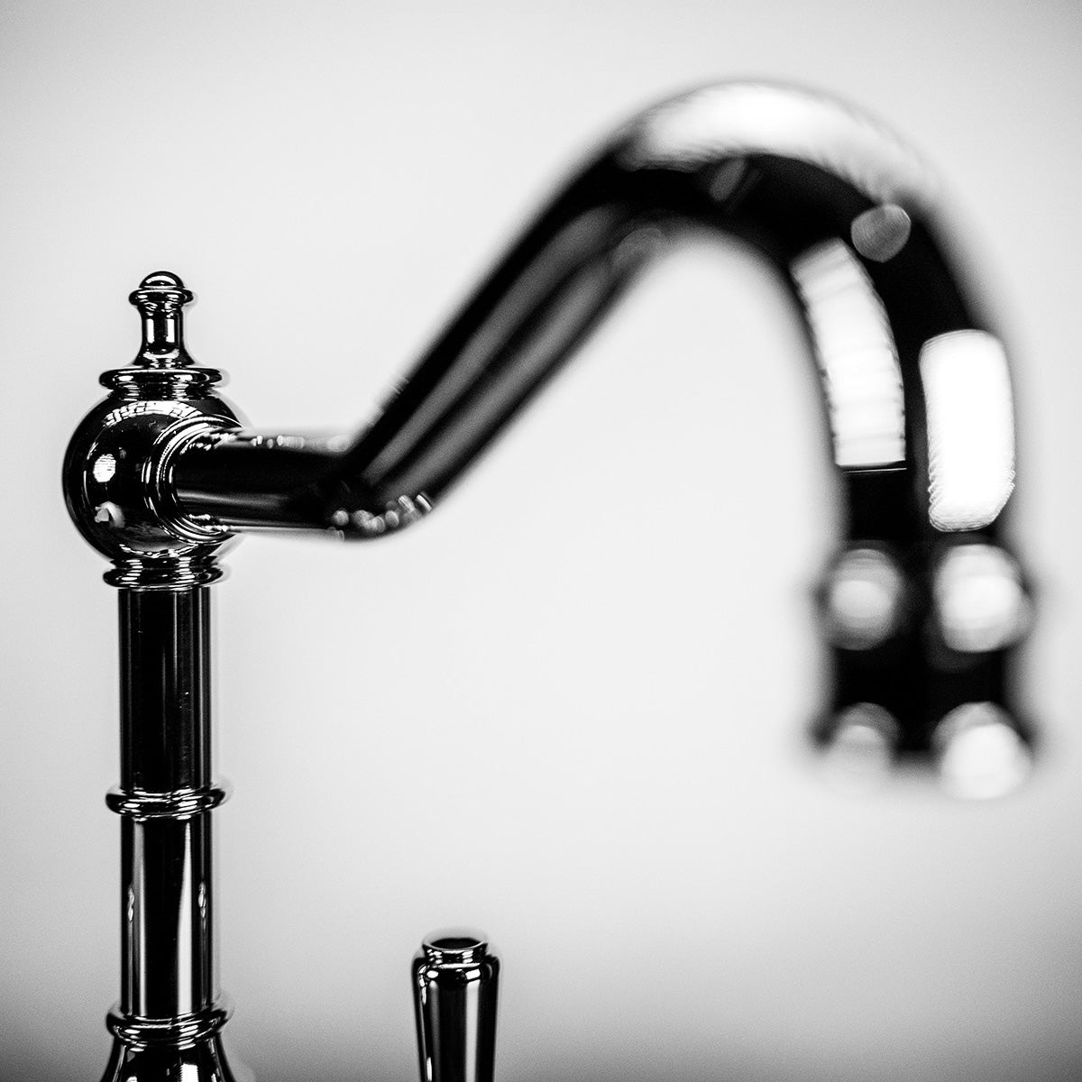 Bidbury & Co Bickton Twin Lever Monobloc Kitchen Tap