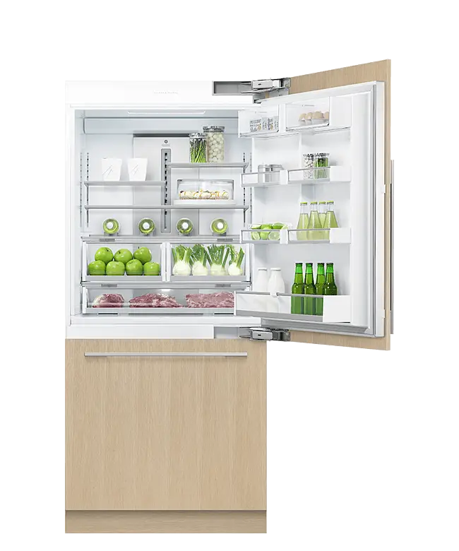 Fisher & Paykel 91cm Series 7 Integrated Refrigerator Freezer, Ice