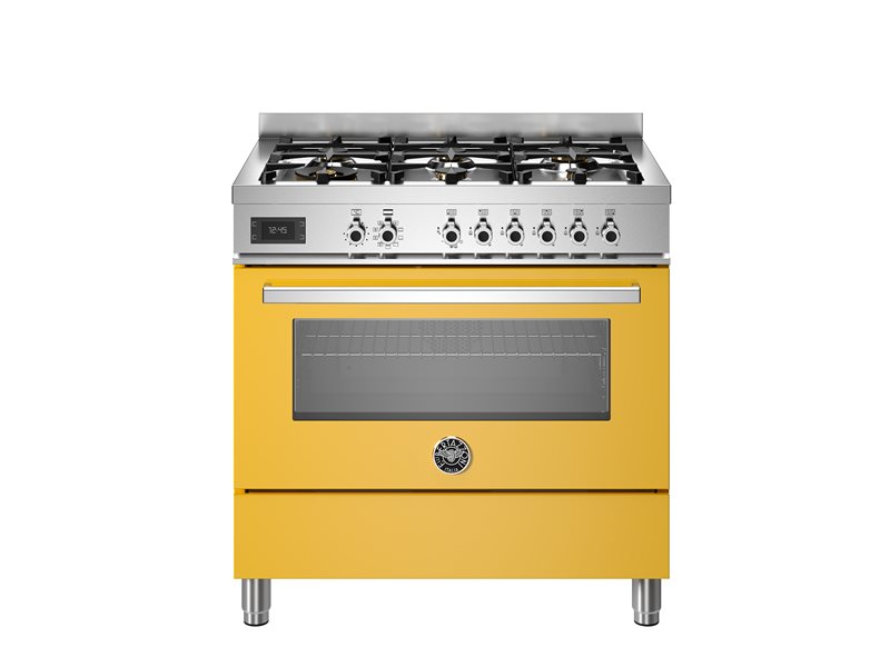 Bertazzoni Professional 90 cm 6-Burner, Electric Oven