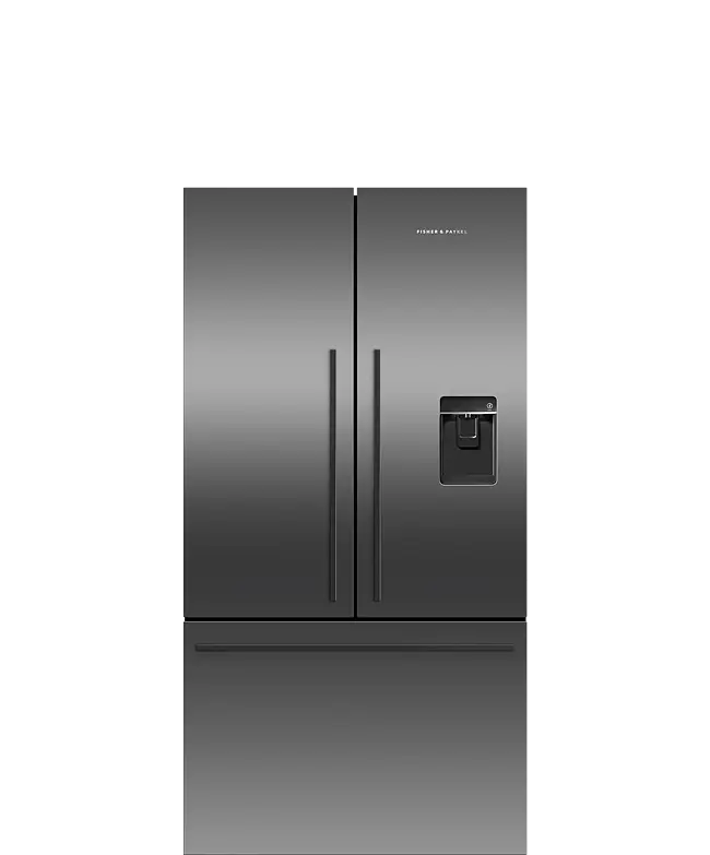 Fisher & Paykel 569L Series 7 French Door Refrigerator Freezer, Ice & Water