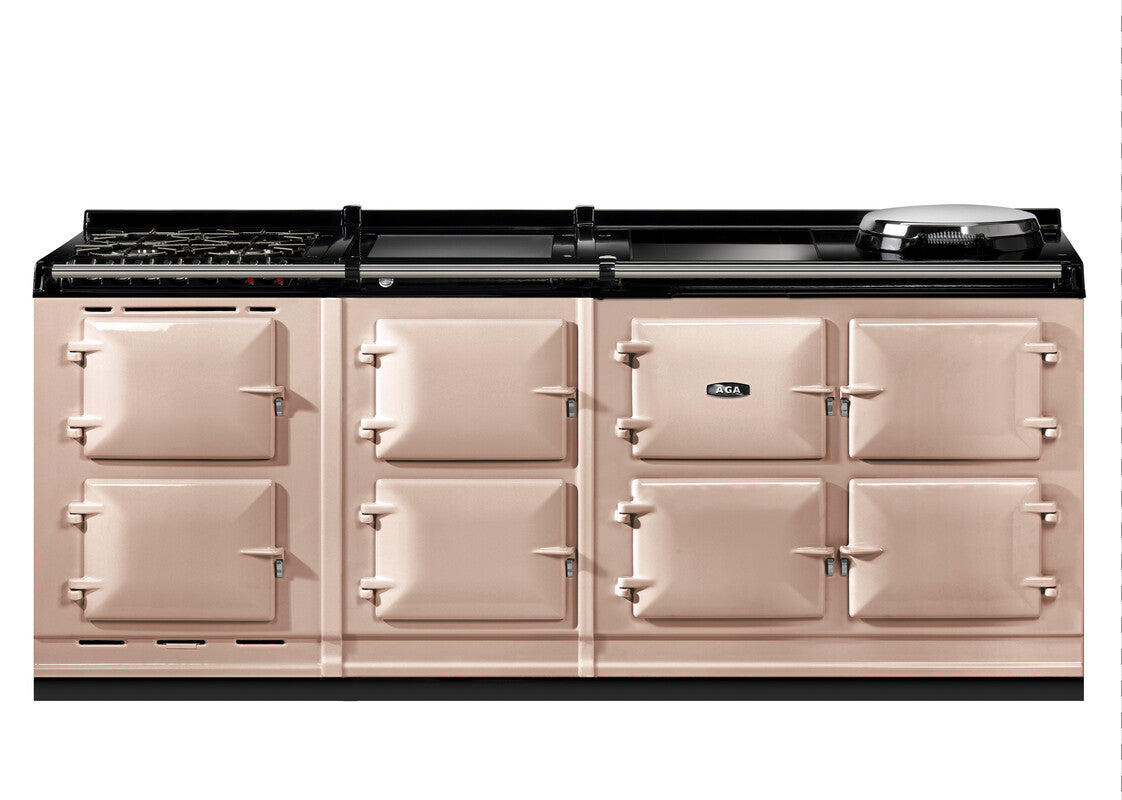 AGA ER7i 210-7g Dual Fuel With Induction Hob, Warming Plate + Gas Hob