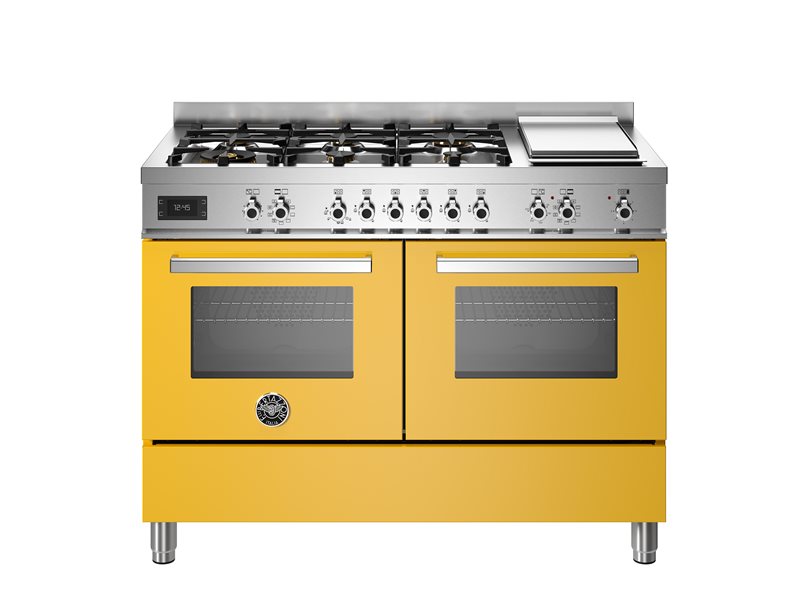 Bertazzoni 120 cm 6-burner + griddle, Electric Double Oven