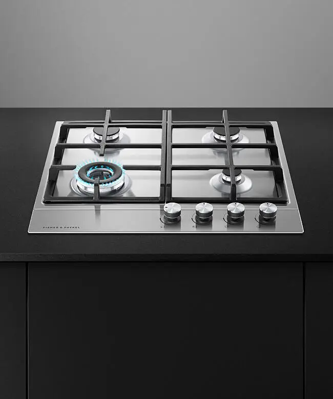 Fisher & Paykel 60cm Series 7 4 Burner Gas Hob, LPG