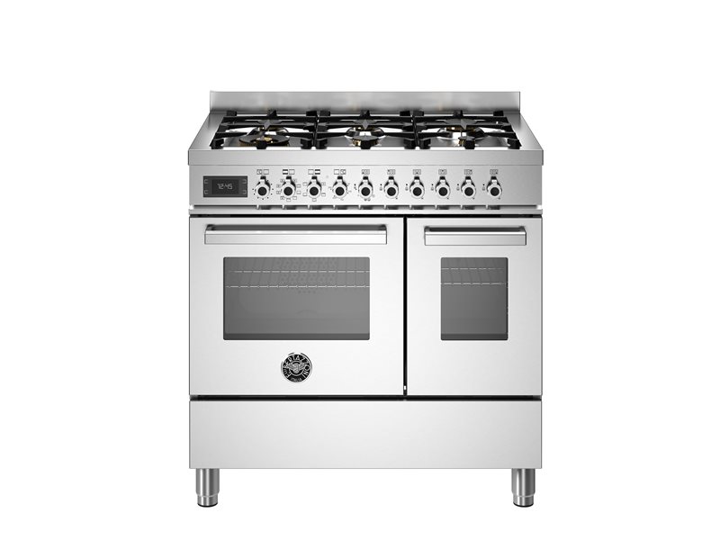 Bertazzoni Professional 90 cm 6-burner electric double oven
