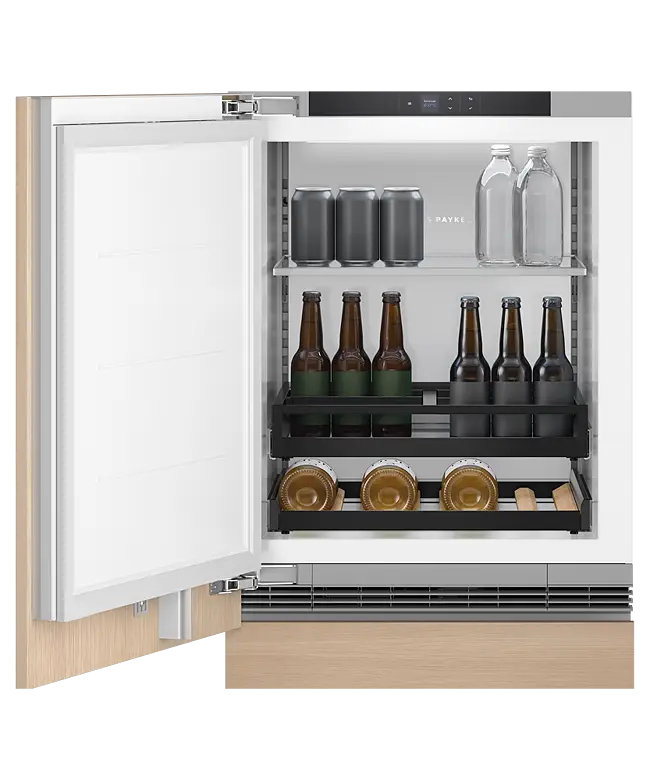 Fisher & Paykel Series 9 RS6009SBL1 Undercounter Beverage, Solid Door, Left Hinge (Reversible), 600mm
