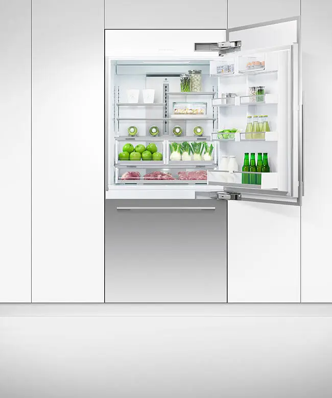 Fisher & Paykel 91cm Series 7 Integrated Refrigerator Freezer, Ice & Water
