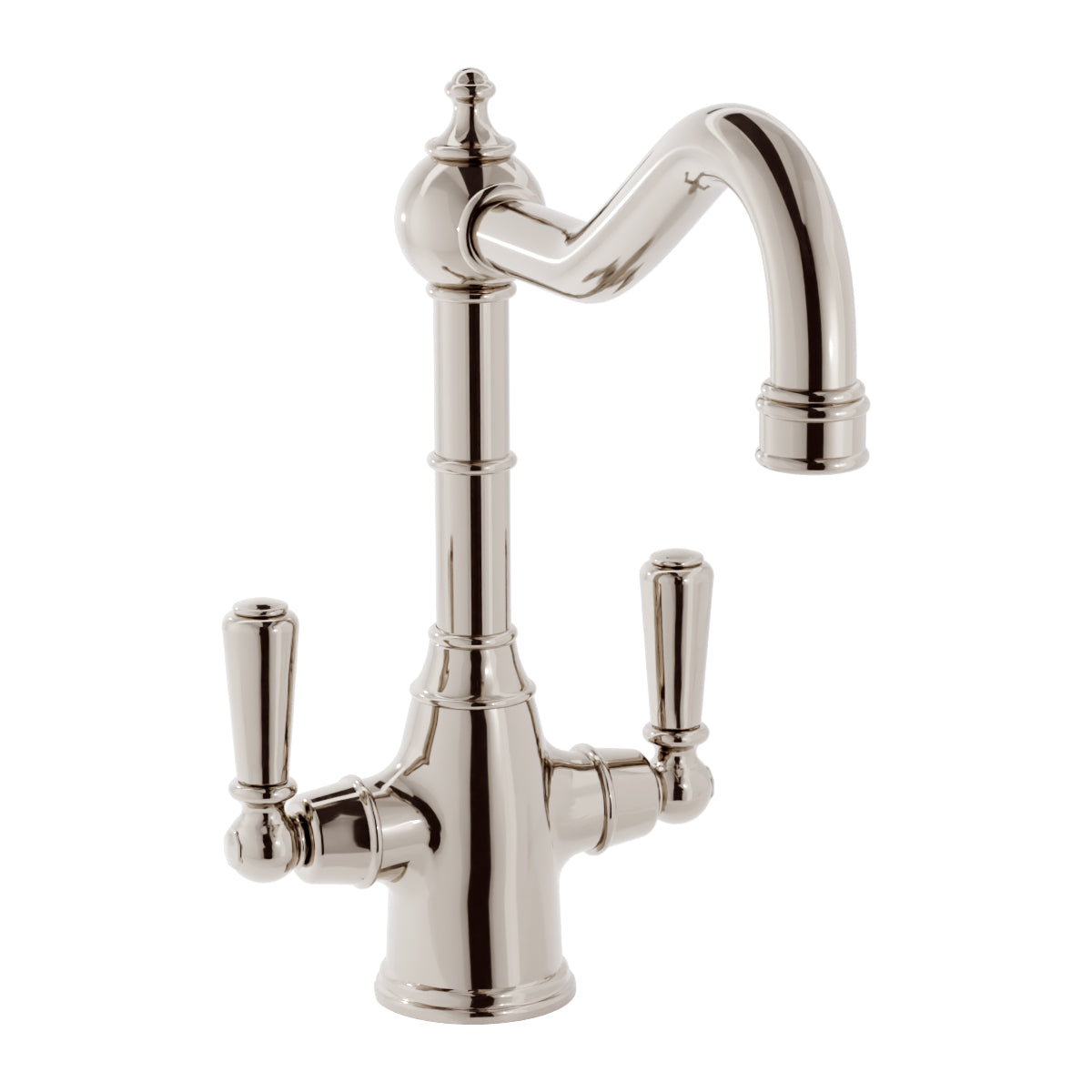 Bidbury & Co Bickton Twin Lever Monobloc Kitchen Tap