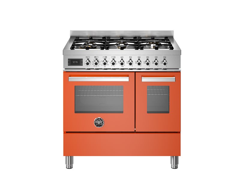 Bertazzoni Professional 90 cm 6-burner electric double oven