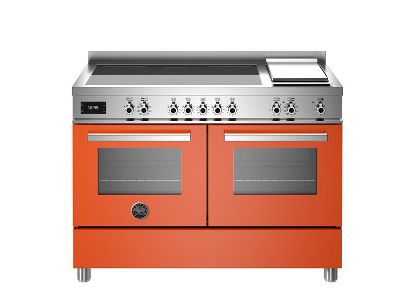 Bertazzoni 120 cm induction top + griddle, electric double oven
