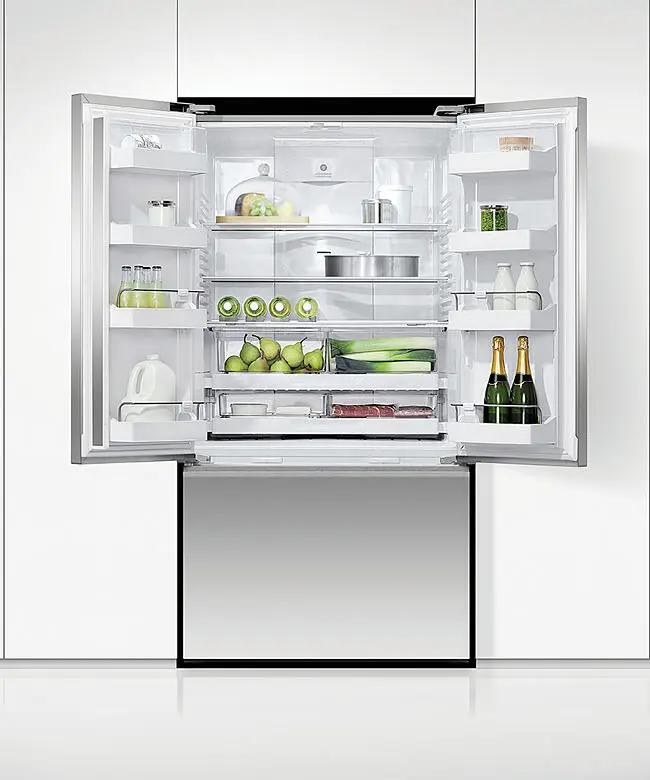 Fisher & Paykel 569L Series 7 French Door Refrigerator Freezer, Ice & Water