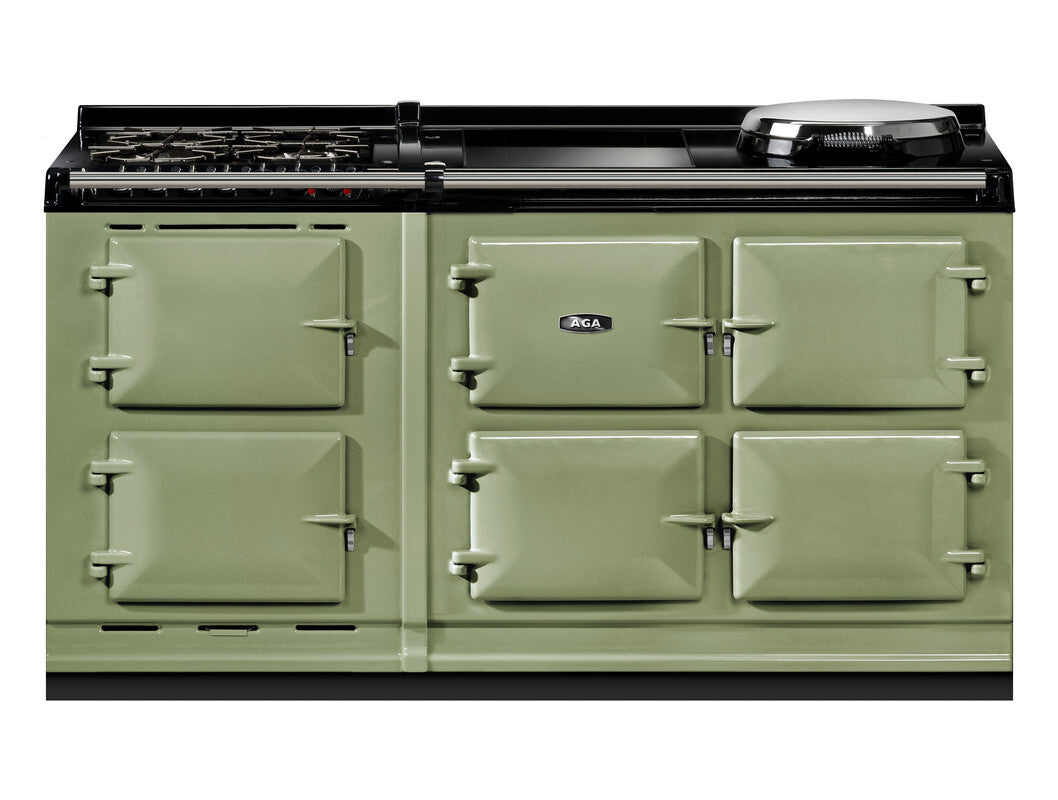 AGA ER7i 160-5e Electric with Induction Hob + Four Burner Gas Hob