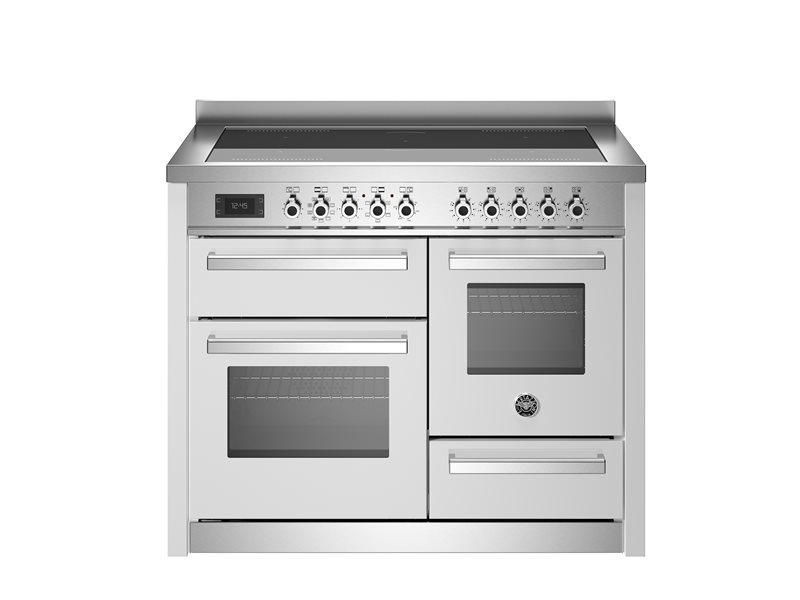 Bertazzoni 110cm Professional Series 110 cm induction top electric triple oven