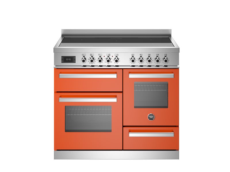 Bertazzoni Professional Series 100 cm induction top electric triple oven