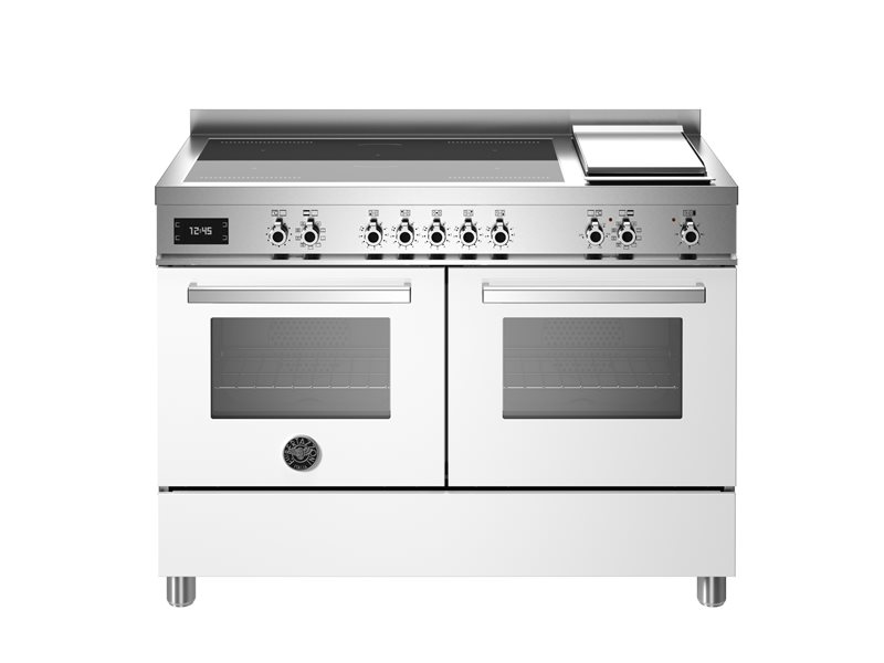 Bertazzoni 120 cm induction top + griddle, electric double oven