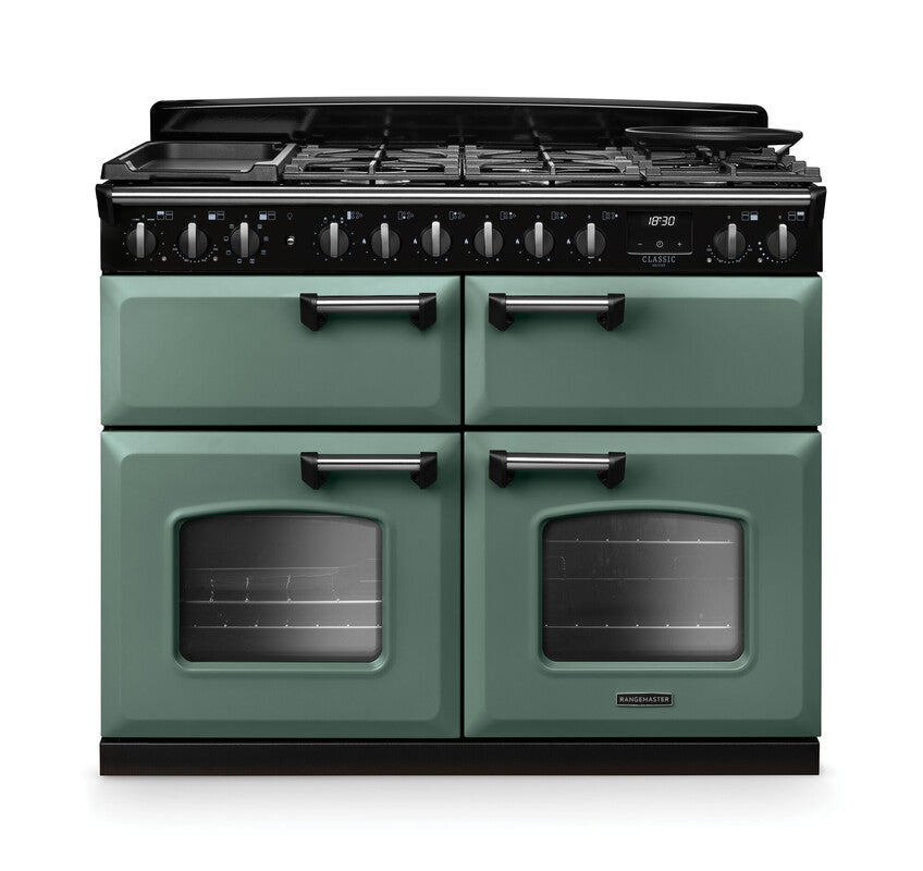 Rangemaster Classic Deluxe 110 Dual Fuel Range Cooker