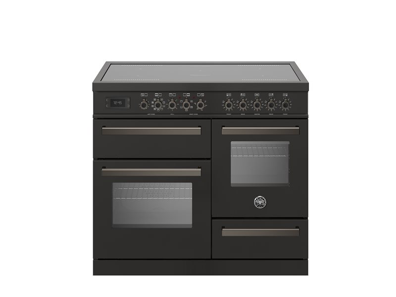 Bertazzoni Professional Series 100 cm induction top electric triple oven