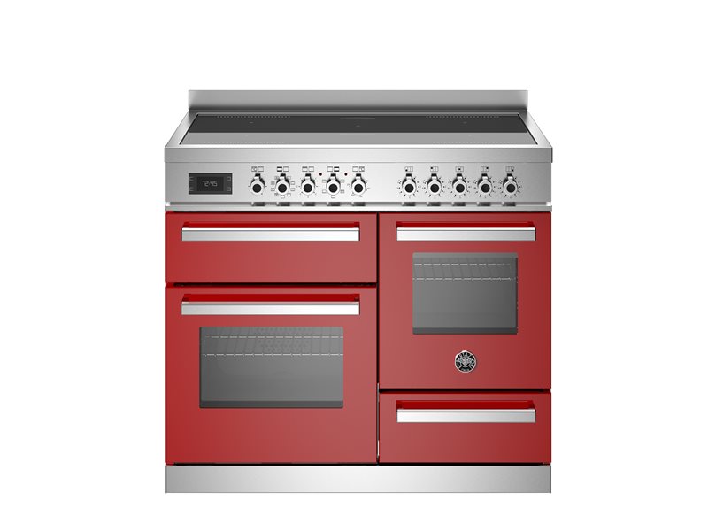 Bertazzoni Professional Series 100 cm induction top electric triple oven