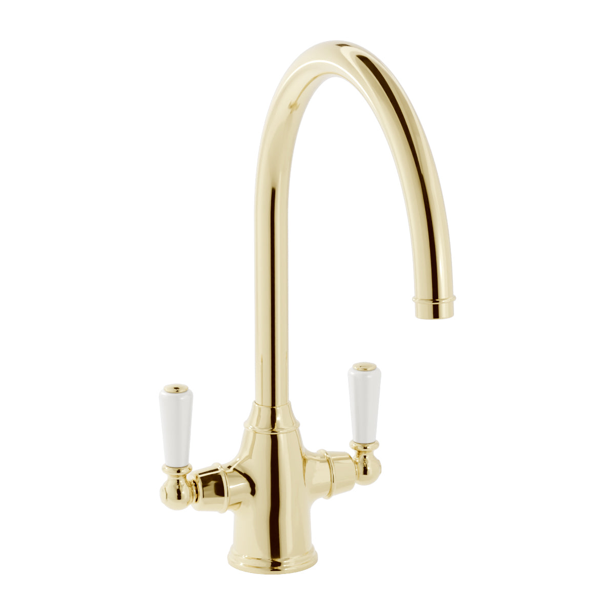Bidbury & Co Amesbury Twin Lever Monobloc Kitchen Tap
