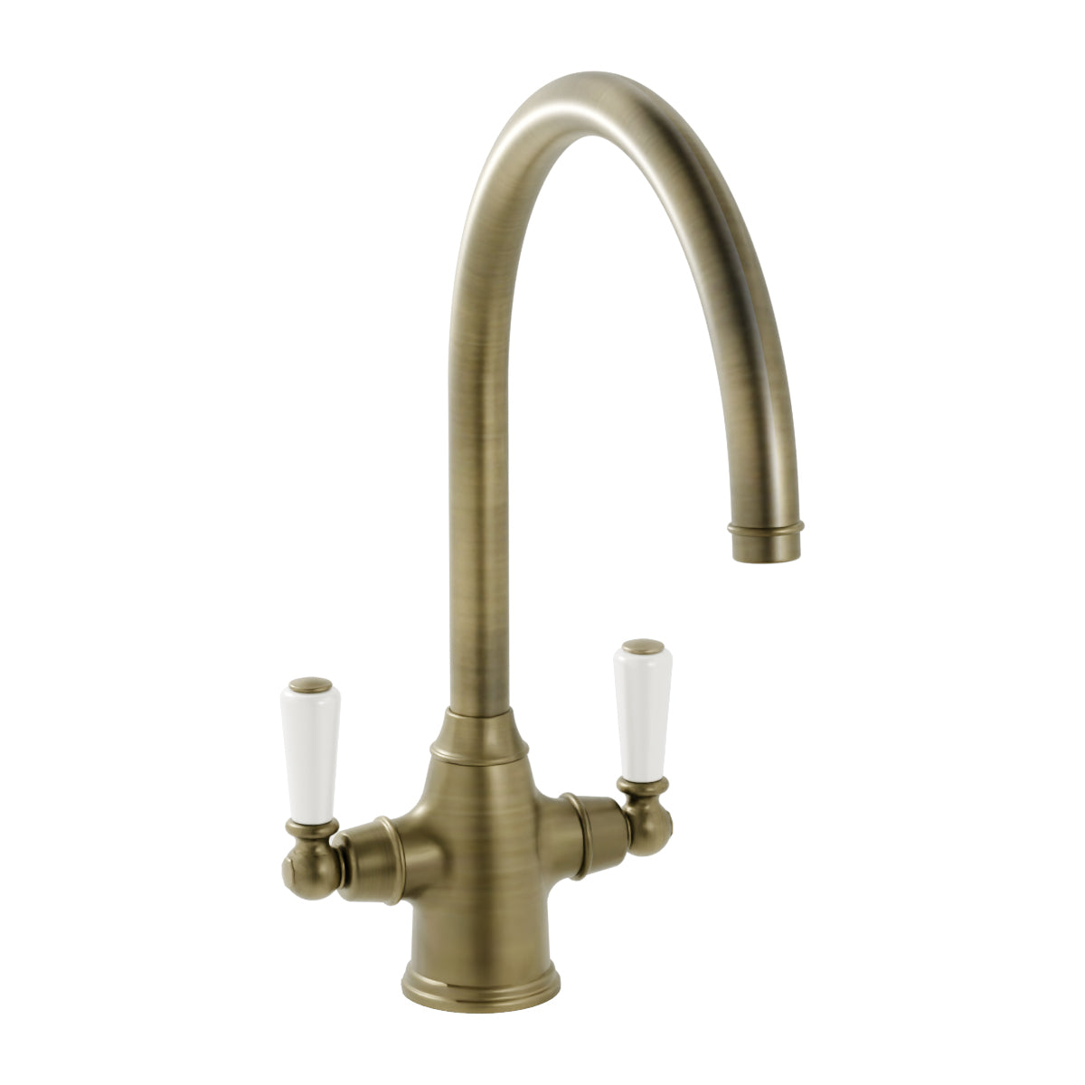Bidbury & Co Amesbury Twin Lever Monobloc Kitchen Tap