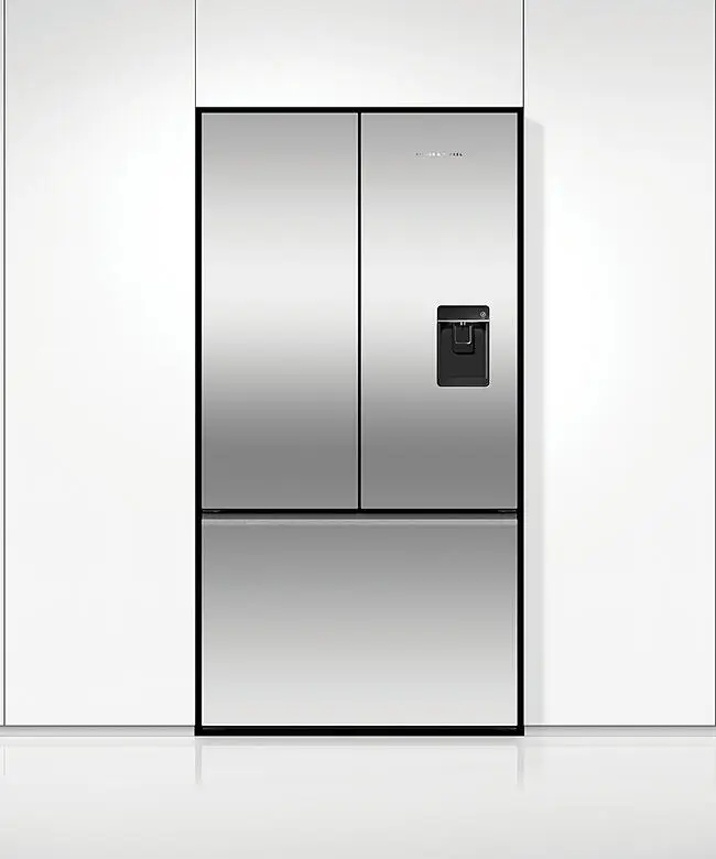 Fisher & Paykel 569L Series 7 French Door Refrigerator Freezer, Ice & Water