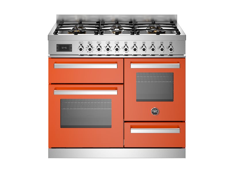 Bertazzoni Professional Series 100 cm 6 burner electric triple oven