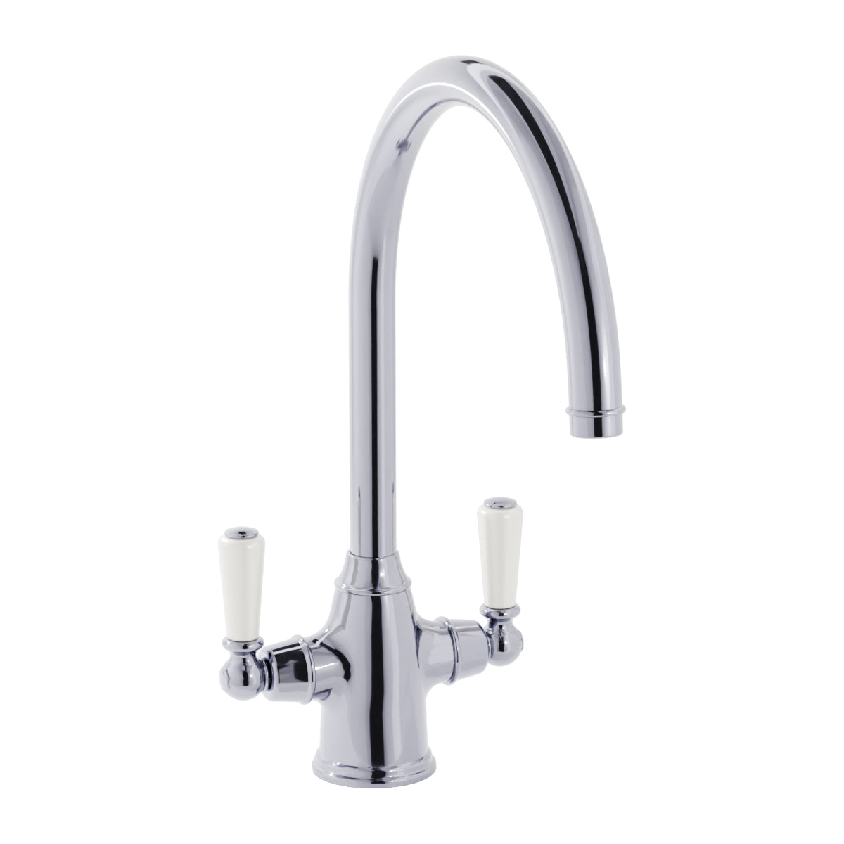 Bidbury & Co Amesbury Twin Lever Monobloc Kitchen Tap