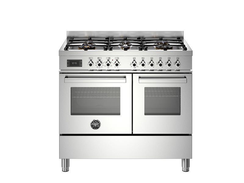 Bertazzoni Professional Series 100 cm 6-burner electric double oven