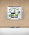 Fisher & Paykel 90cm Series 7 Integrated French Door Refrigerator Freezer