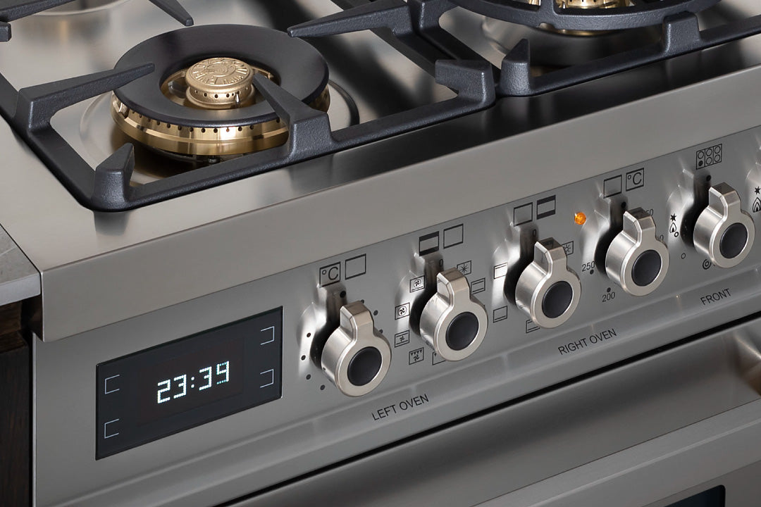 Bertazzoni 120 cm 6-burner + griddle, Electric Double Oven