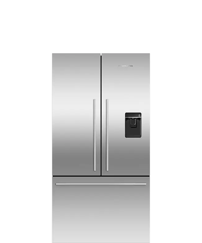 Fisher & Paykel 569L Series 7 French Door Refrigerator Freezer, Ice & Water