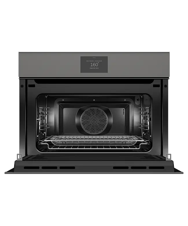 Fisher & Paykel 60cm Series 9 Minimal Handleless Compact Combi-Microwave Oven